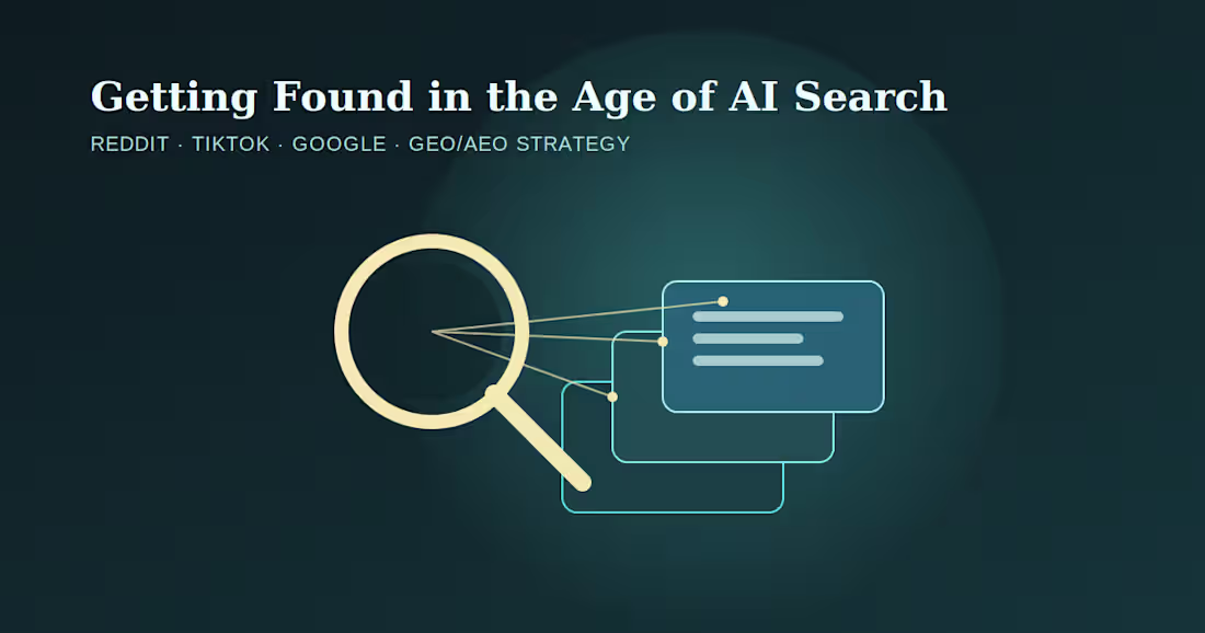 Cover image for AI Search and GEO Trends 2026 Analysis