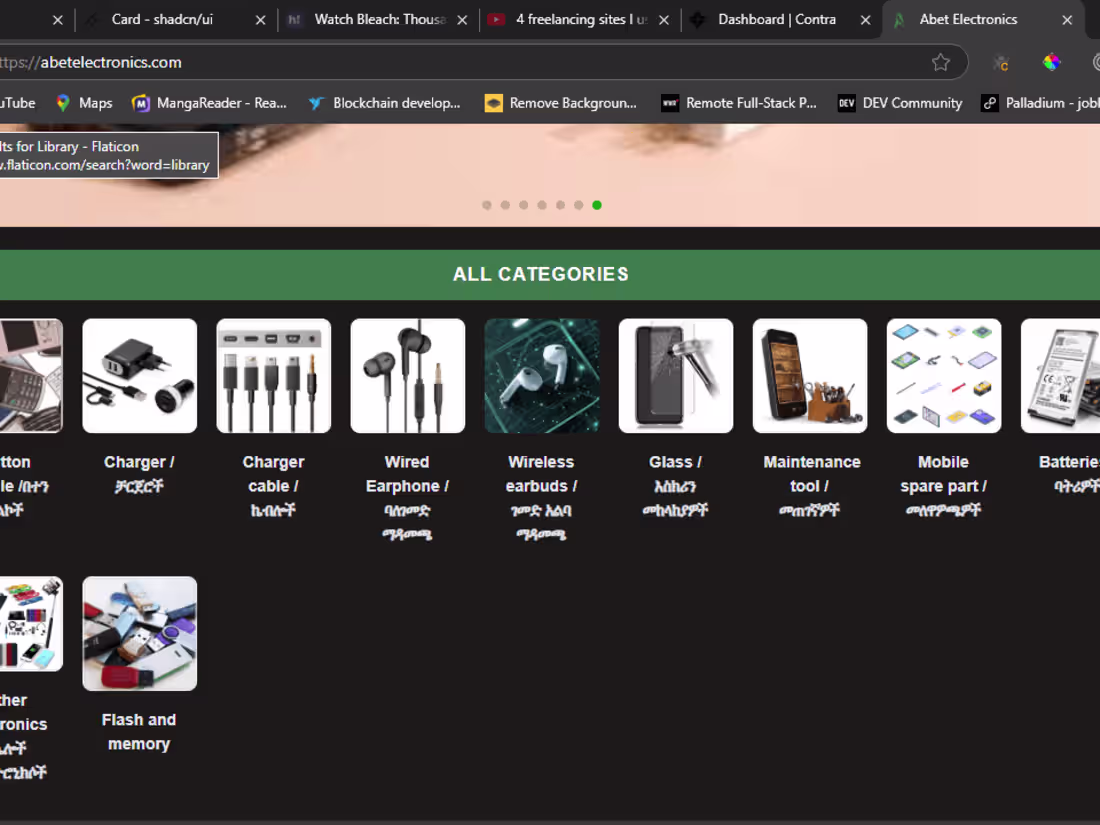 Cover image for Ecommerce Website