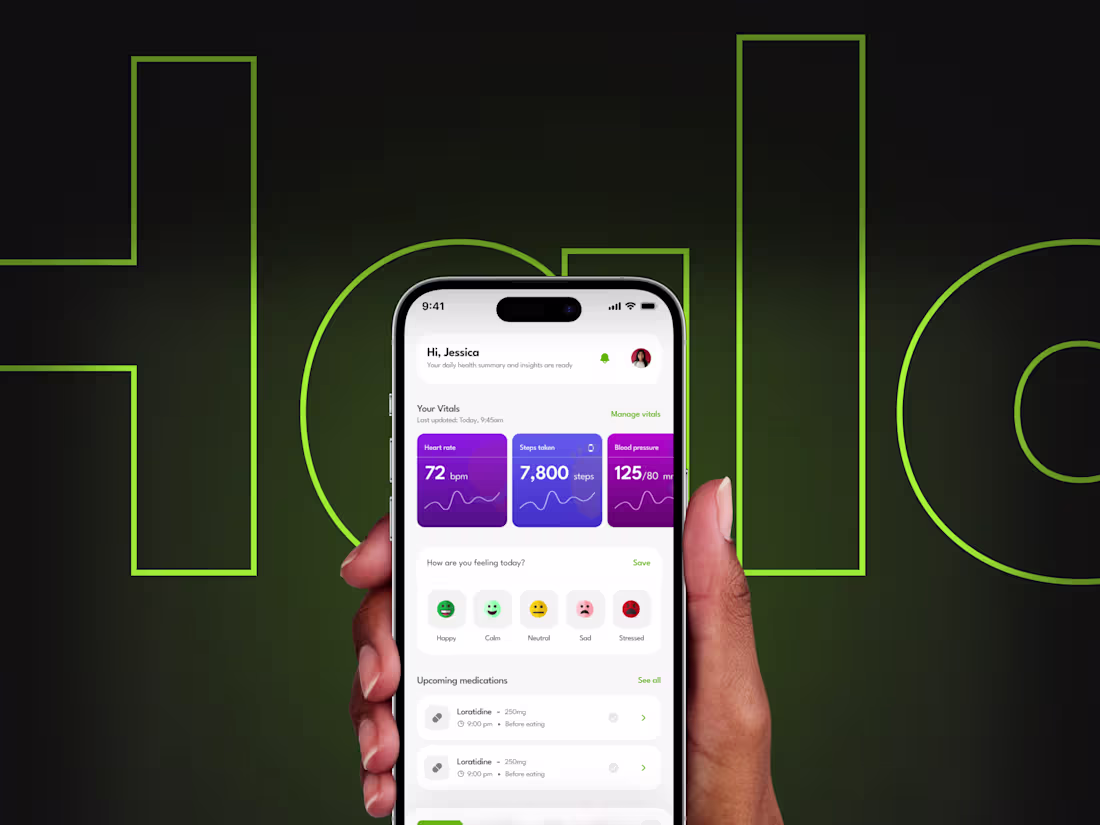 Cover image for Halo - Personal Health Management App