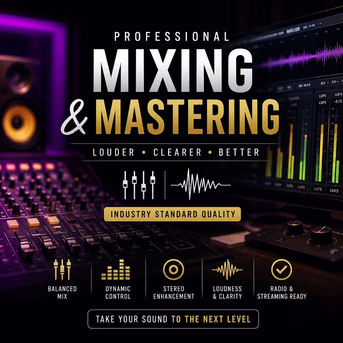 Cover image for Professional Mix & Master