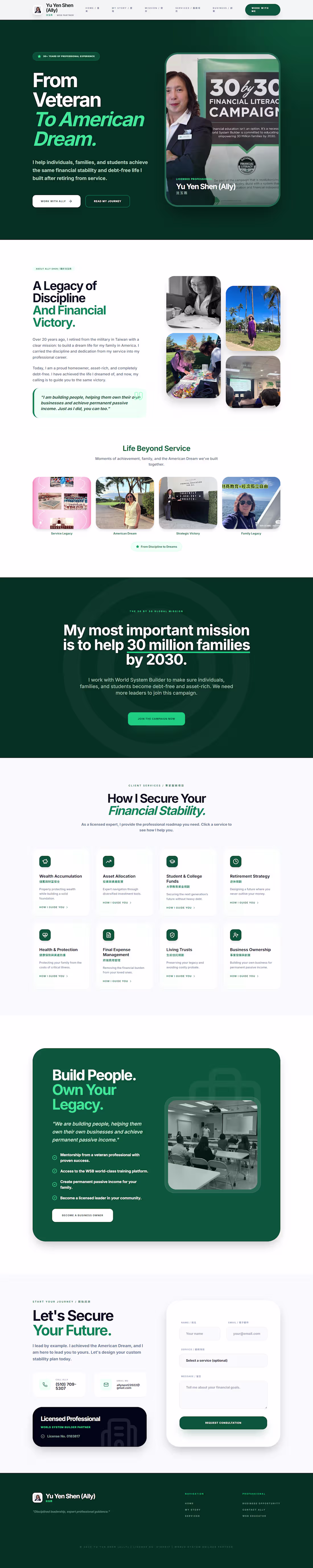 Cover image for Designed and delivered a clean, conversion-focused landing p...