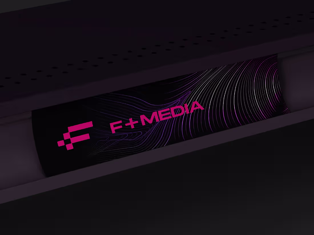 Cover image for F+ Media (Brand Identity)