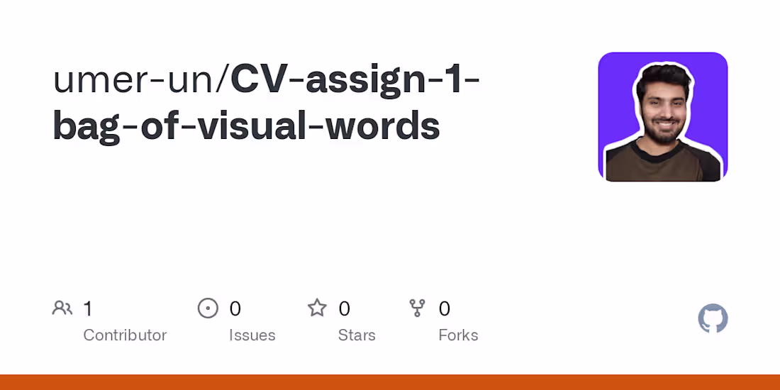 Cover image for Computer Vision Bag of Visual Words