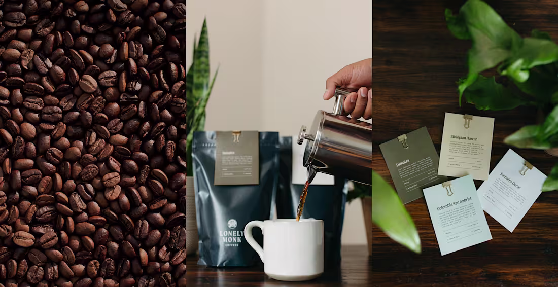 Cover image for Lonely Monk Coffees
