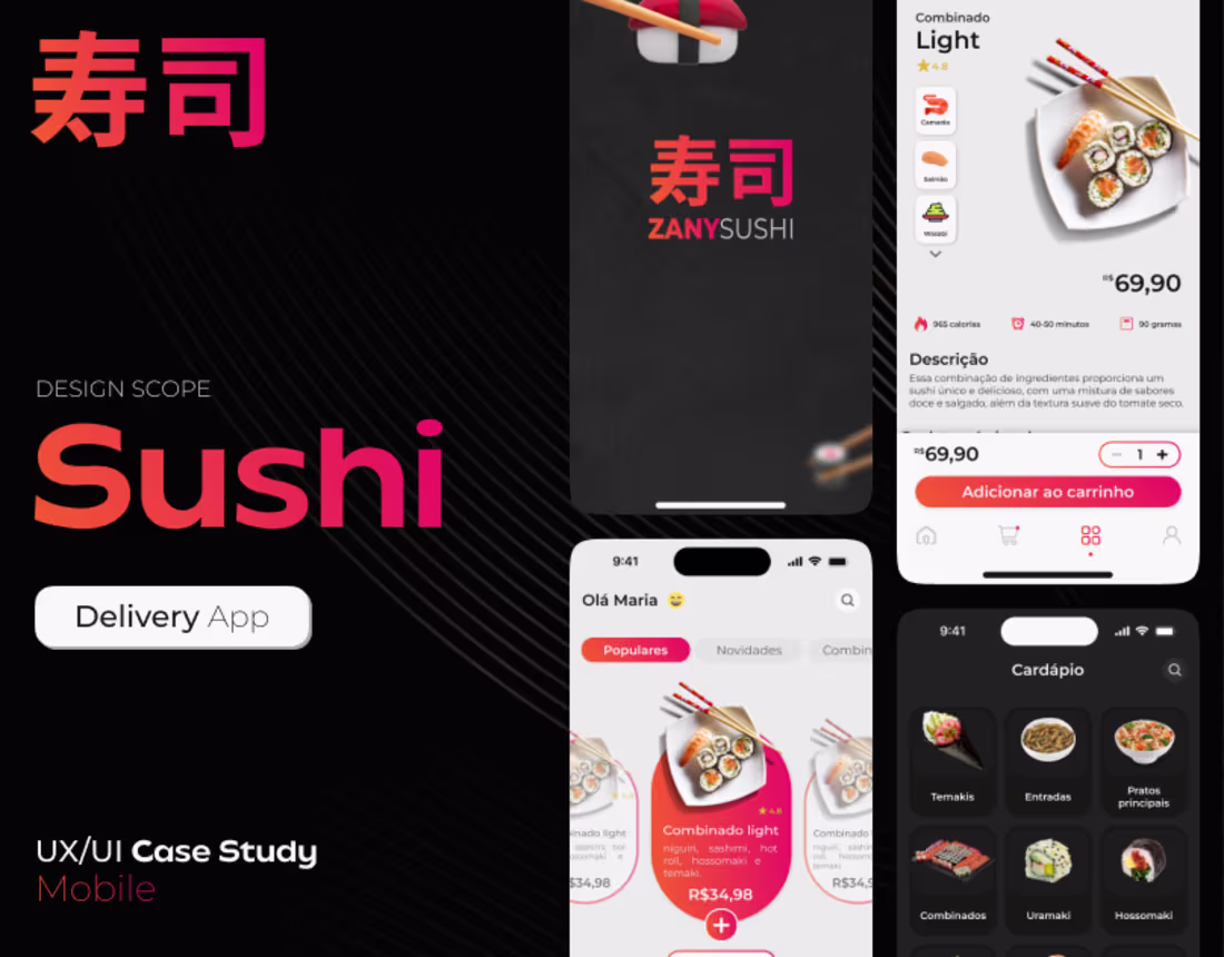 Cover image for Zany Sushi