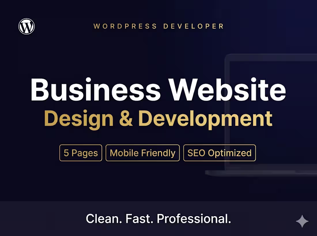 Cover image for WordPress Business Website