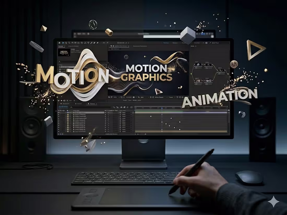 Cover image for Motion Graphics & Animated Content