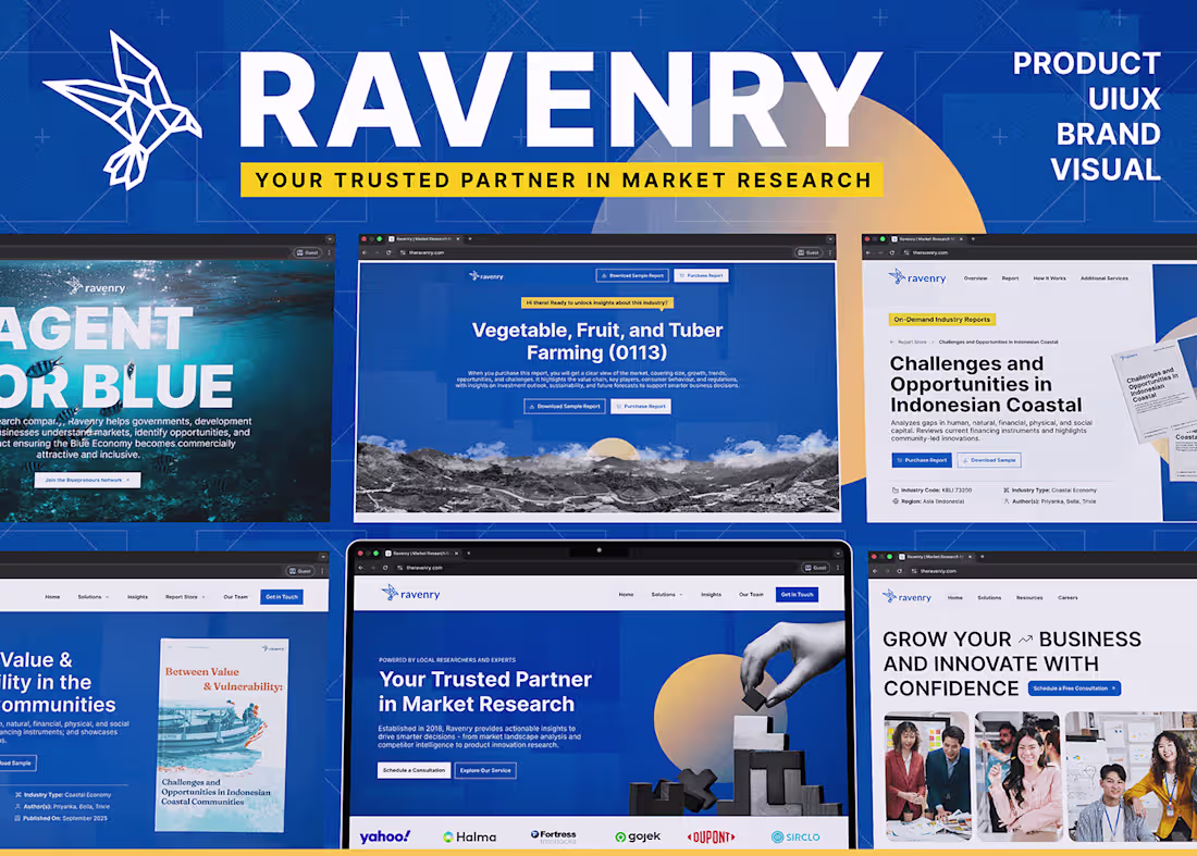 Cover image for Ravenry - Your Trusted Partner in Market Research