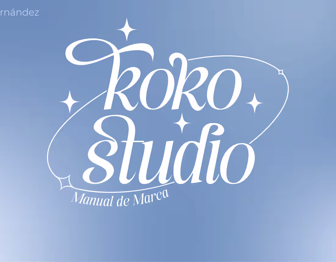 Cover image for Koko Studio | RD | Manual de Marca