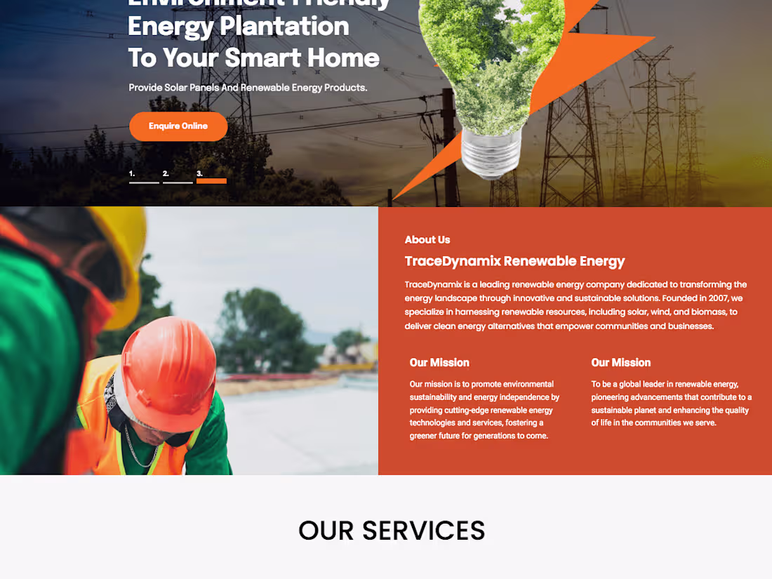 Cover image for Home - Trace Dynamix Ltd | Solar Energy