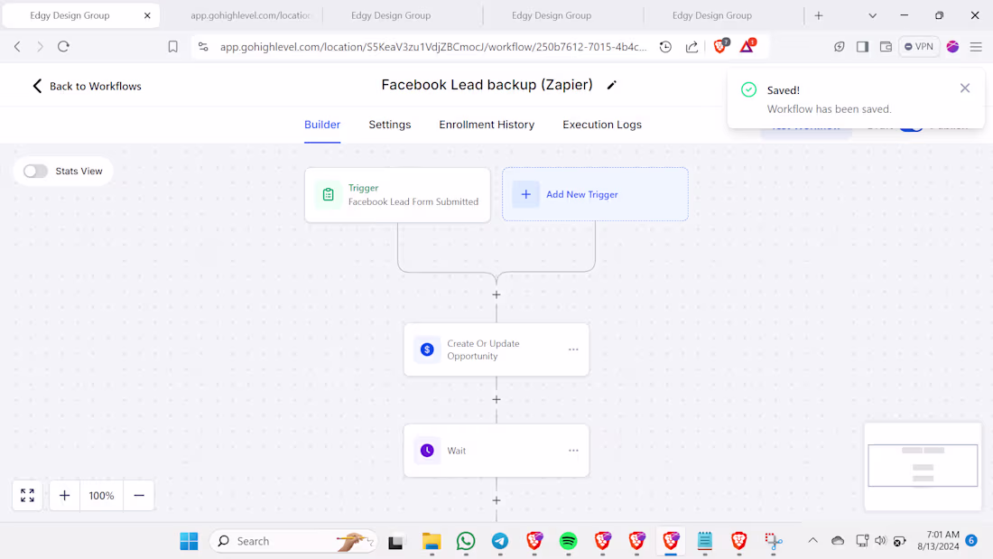 Cover image for Facebook Lead Automation & Backup