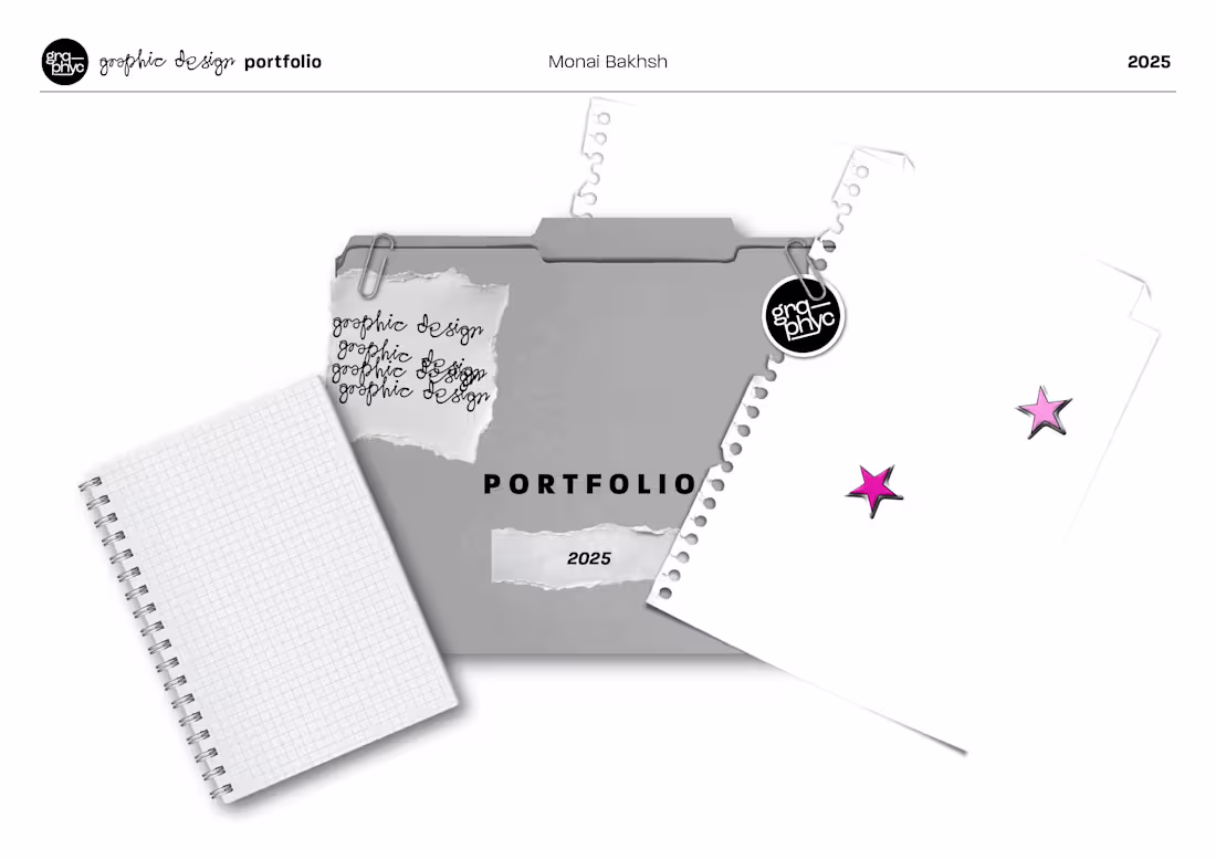 Cover image for 2025 Graphic Design Portfolio