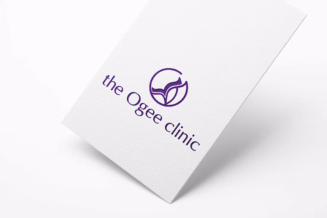 Cover image for The Ogee Clinic Visual Identity Design
