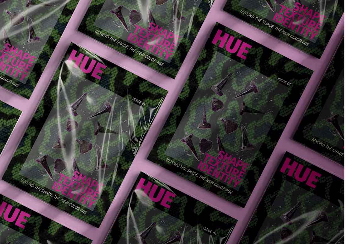 Cover image for “HUE” Magazine cover