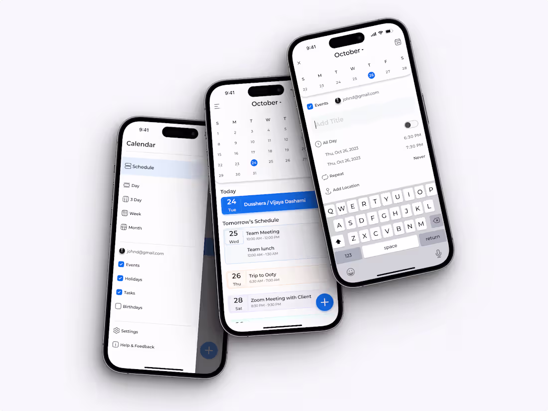 Cover image for SyncSched - Calendar Application 