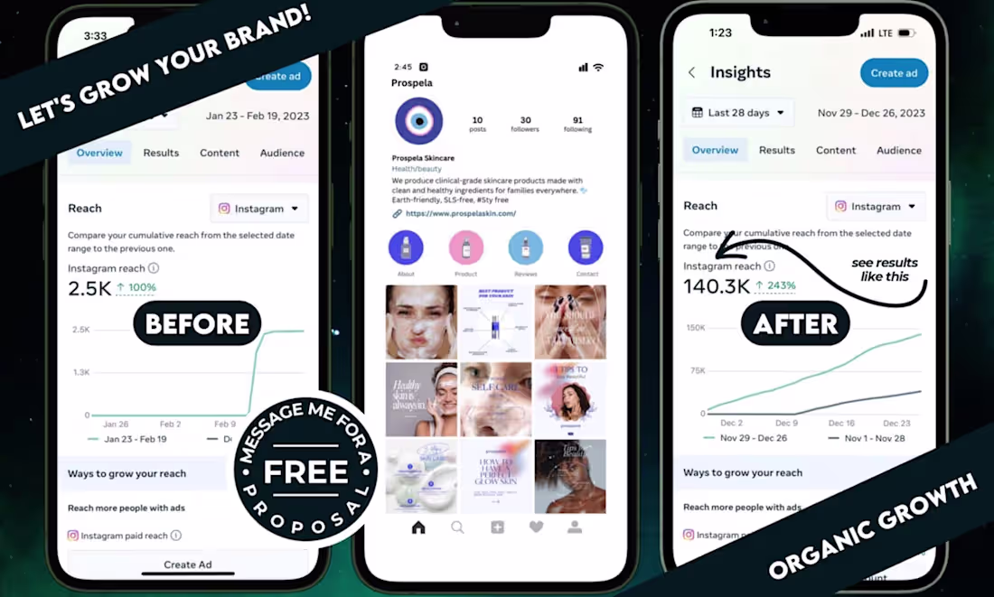 Cover image for Social Media Manager For Instagram Growth