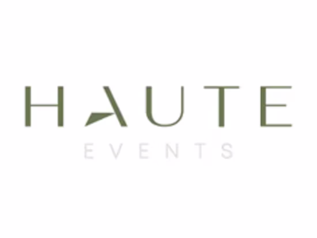Cover image for Haute Events Logo Design