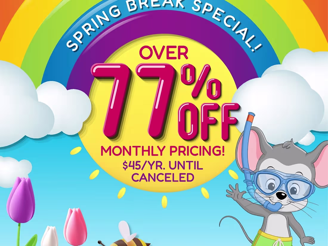 Cover image for ABCmouse Spring Campaign 2024