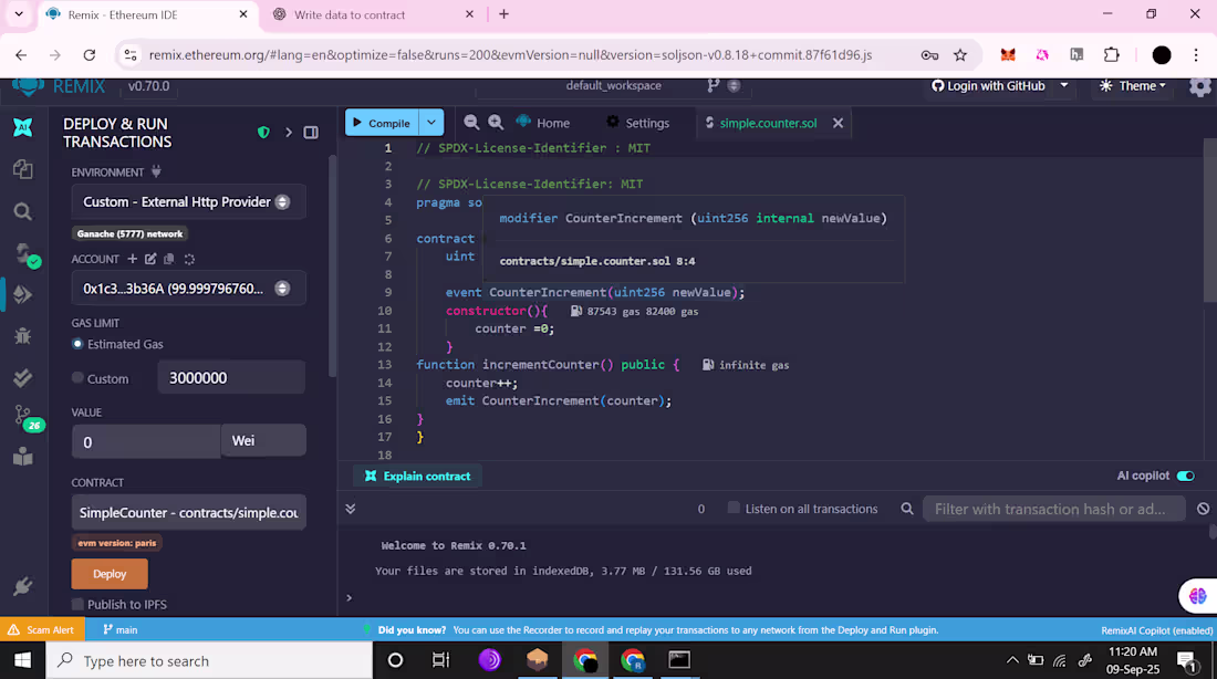 Cover image for Smart contact deploy with less