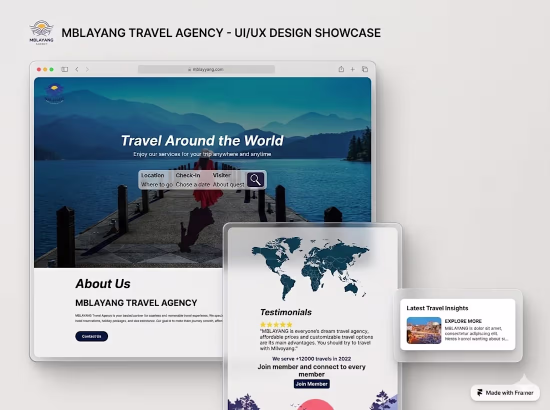 Cover image for Mblayang Travel Agency — UI
