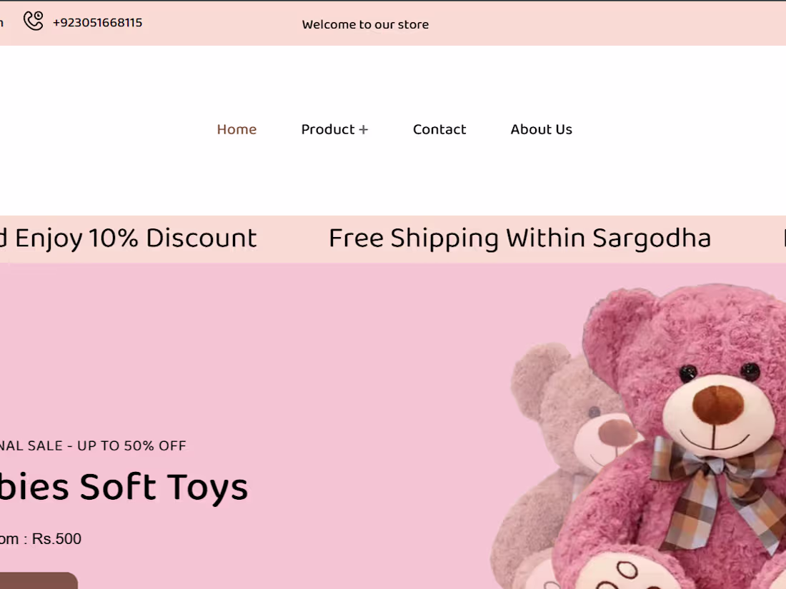 Cover image for HugBug Toys Shopify Store 