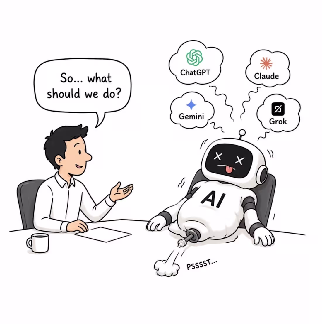 Cover image for People often say AI has