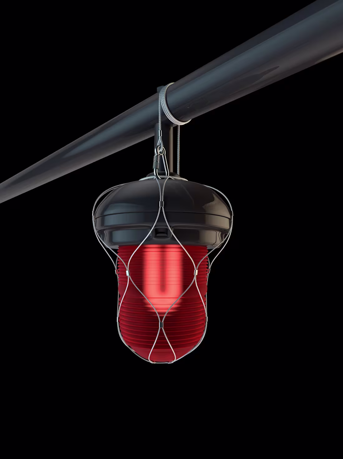 Cover image for Wire pouch for lamp