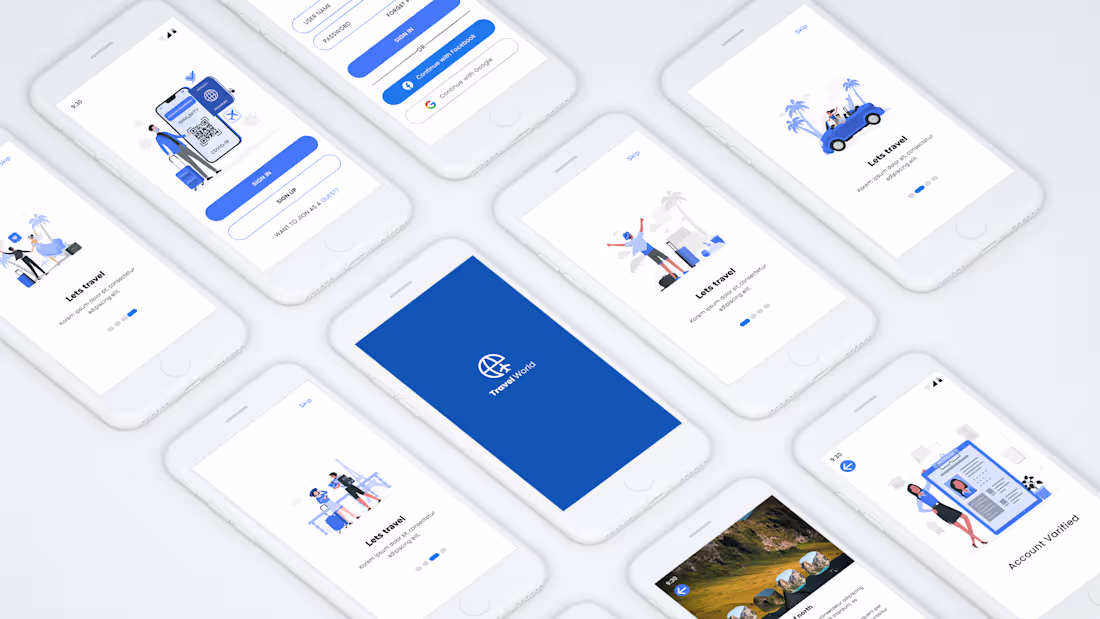 Cover image for World Travel Mobile App