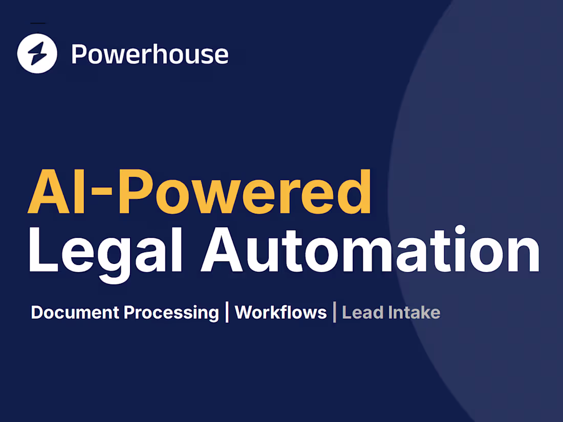 Cover image for Powerhouse was an initiative to bring AI-powered automation ...