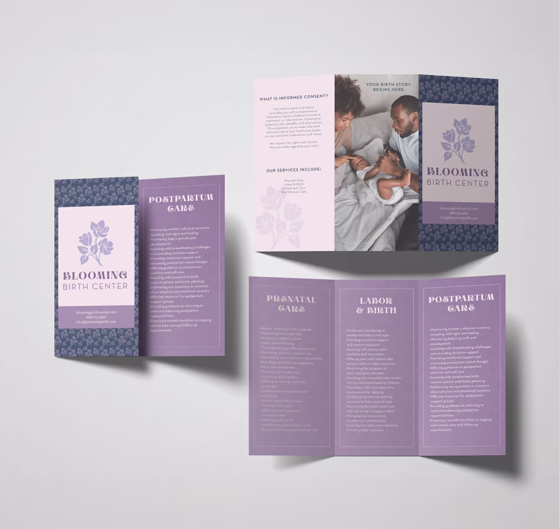 Cover image for Blooming Birth Center