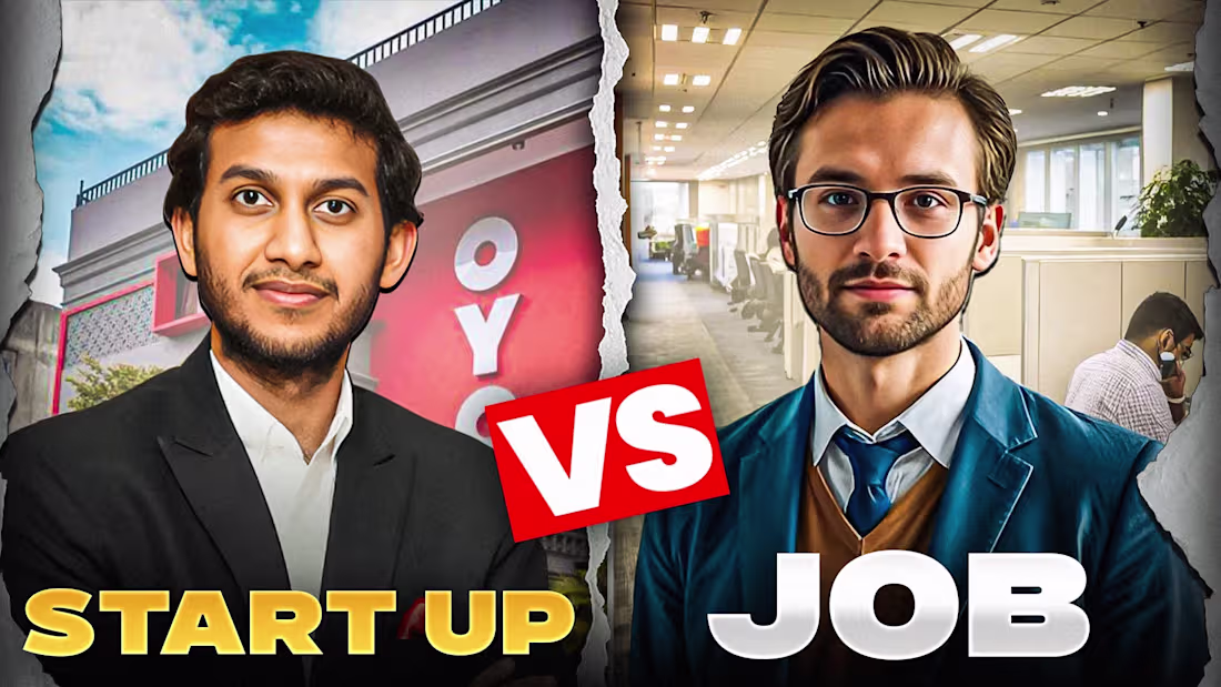 Cover image for Startup vs Job Comparison