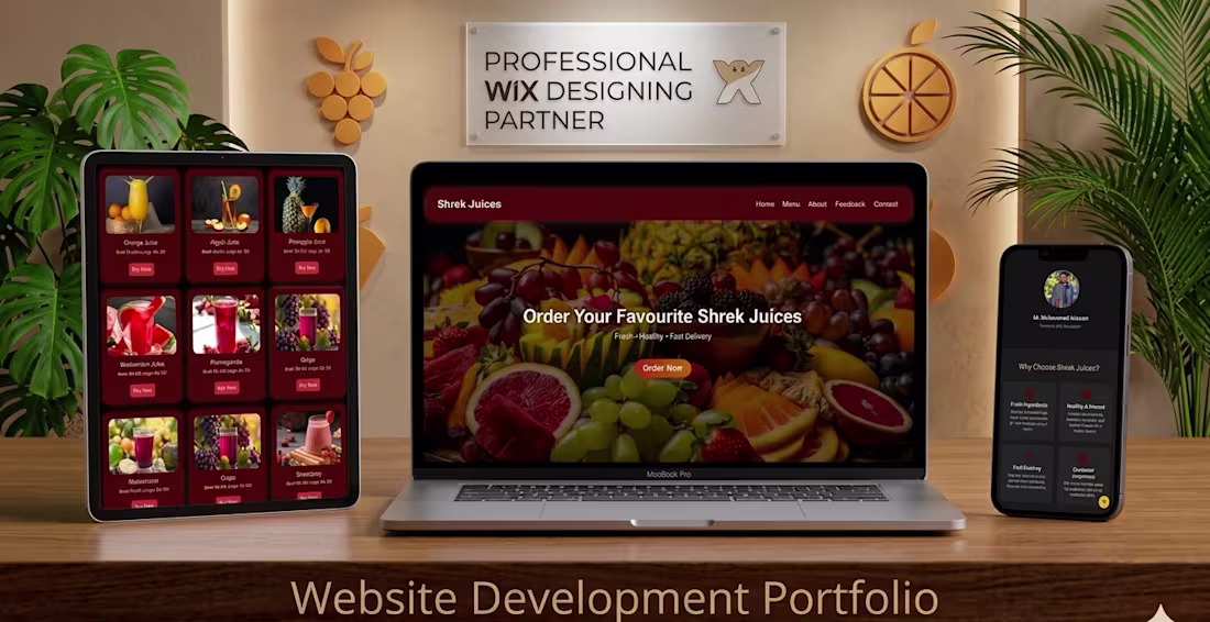 Cover image for Premium Wix Website Design Portfolio
Looking