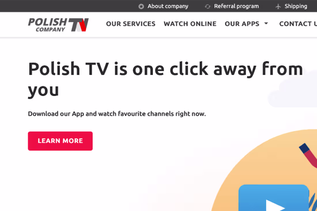 Cover image for B2C online TV Platfrom