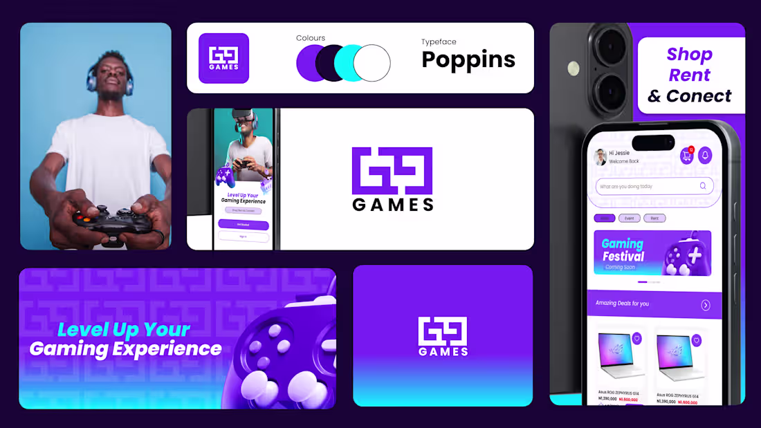 Cover image for Brand and App Design for