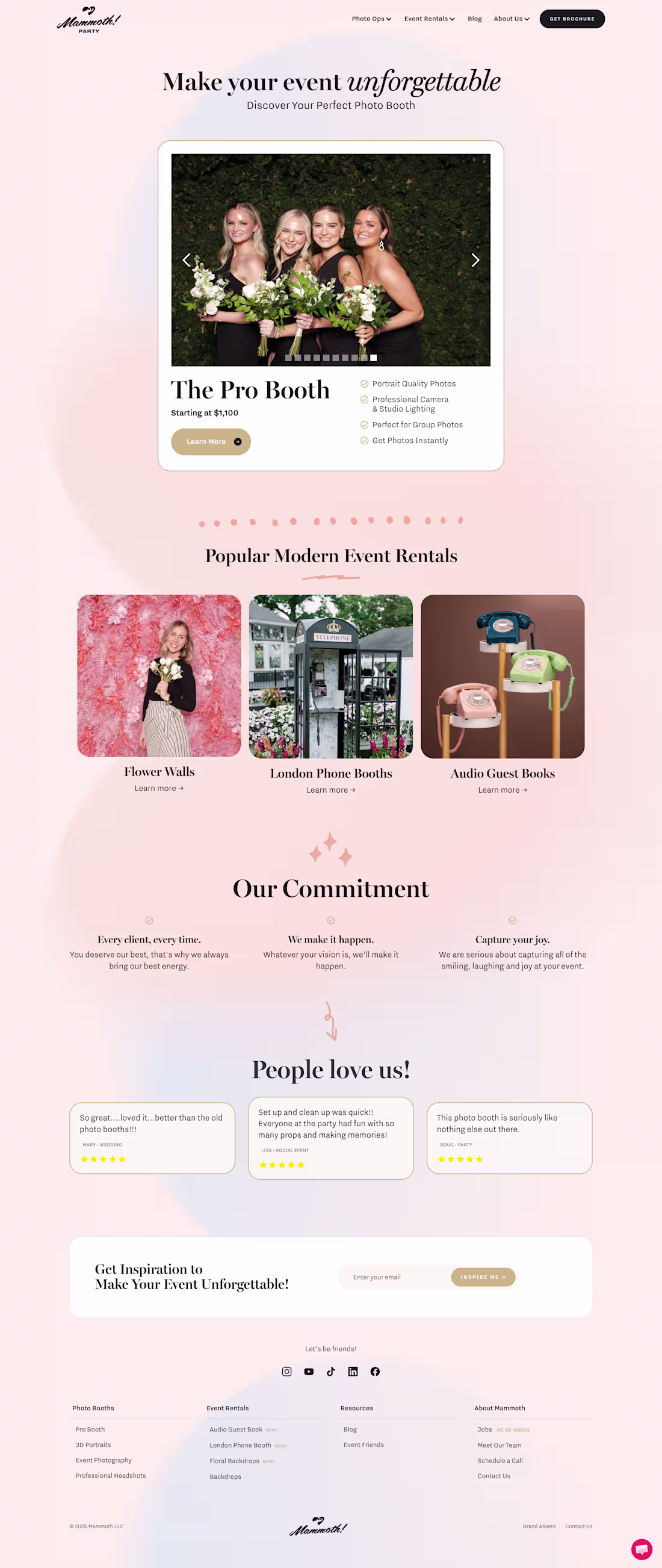 Cover image for Photobooth Website