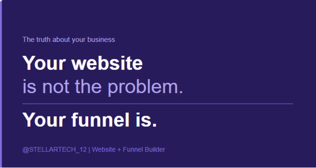 Cover image for Your website tells people who