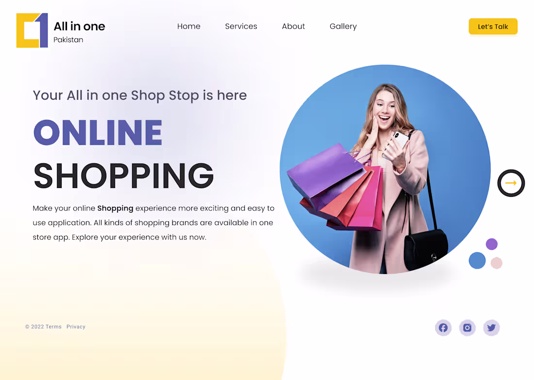 Cover image for Product Landing Page