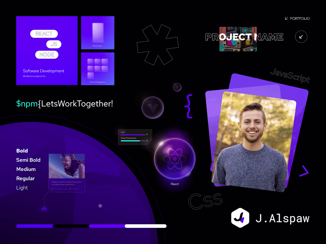 Cover image for Web Design, Branding & Brand Identity For Jacob Alspaw