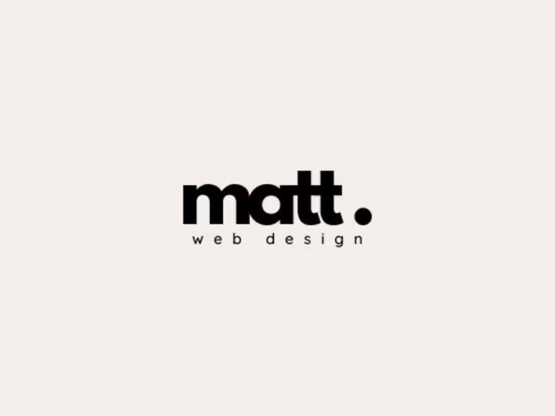 Cover image for Matt. - Web Design