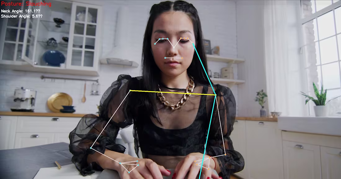 Cover image for AI Posture Detector – Real-Time Ergonomics Feedback
