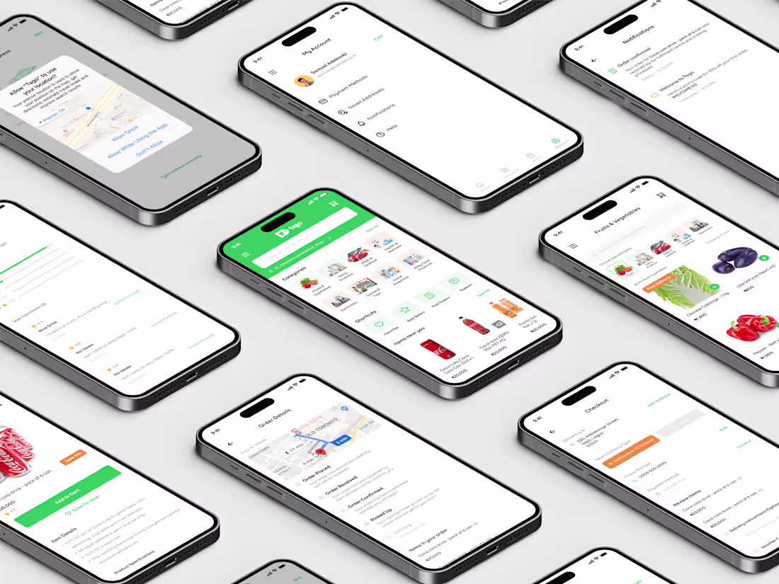 Cover image for Tago – Quick & Easy Grocery Shopping Experience