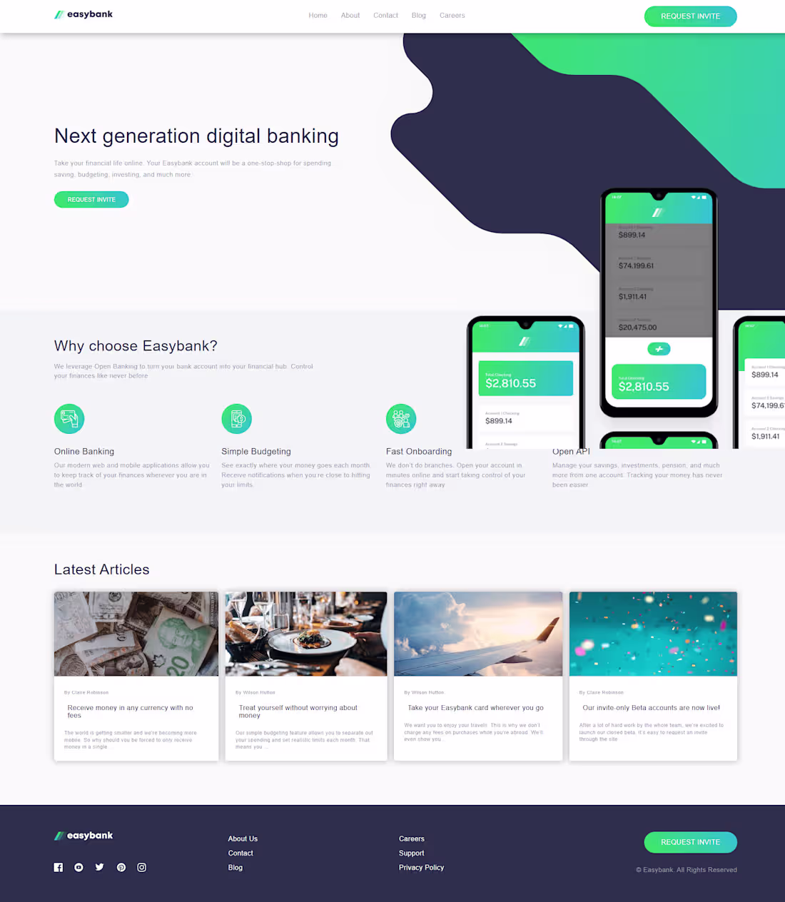 Cover image for Single page website