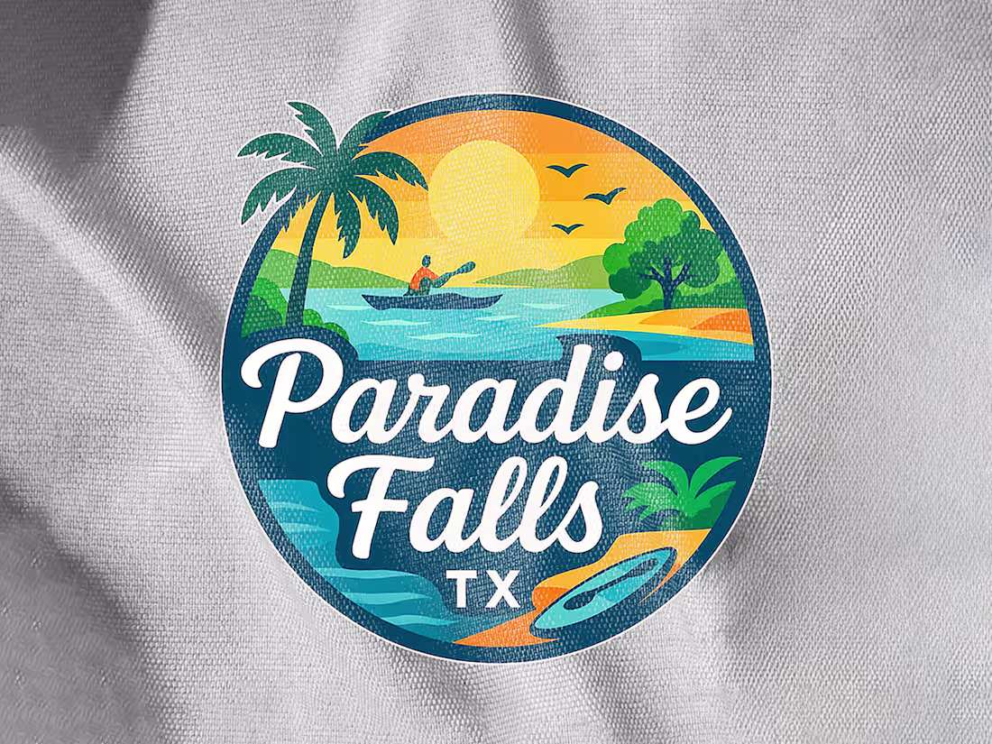 Cover image for Paradise Falls Logo