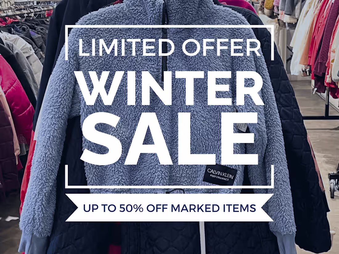 Cover image for ❄️ Cozy Winter Sale: Promo Reel for My Best Friend's Closet