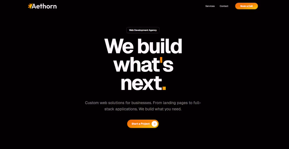 Cover image for Animated Landing Page with Booking