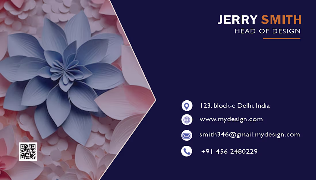 Cover image for I designed business card.