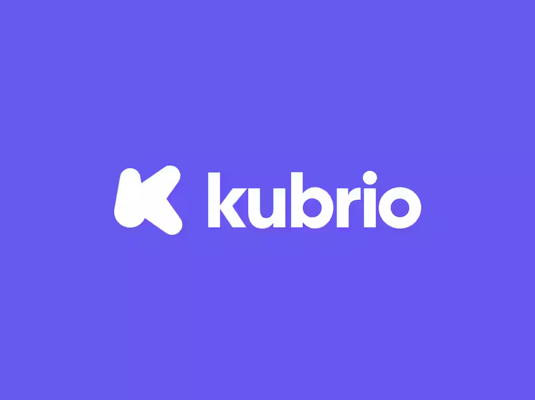 Cover image for Edutech startup visual identity. Kubrio