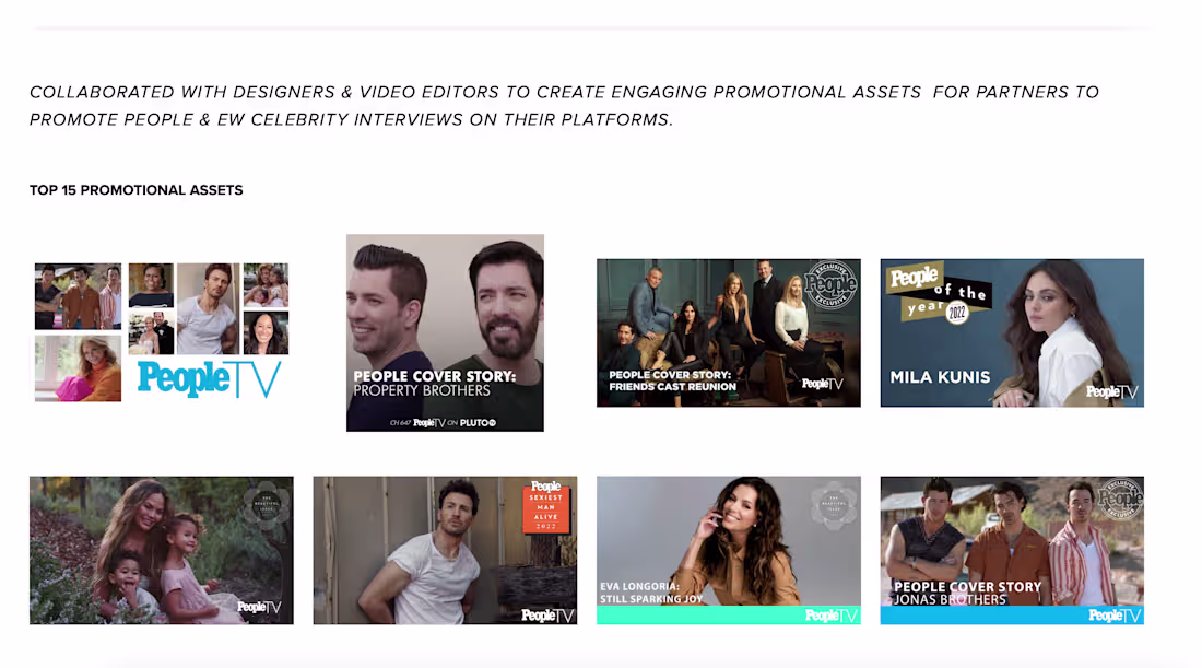 Cover image for Branded Entertainment Strategy for MGM & PeopleTV Collaborat...