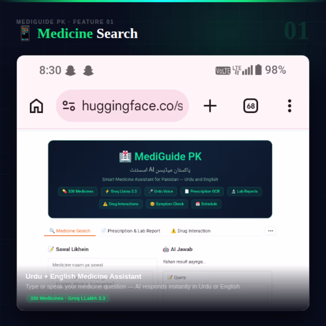 Cover image for Project 1 — MediGuide PK