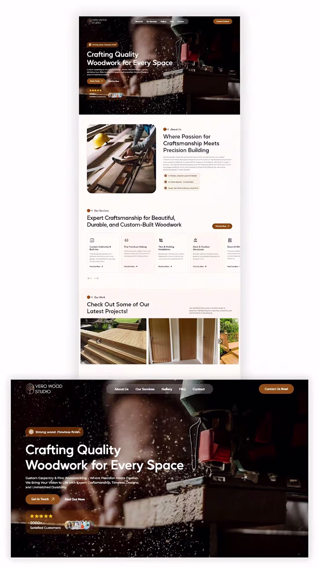 Cover image for ust Launched: A Custom-Built Website for a Carpentry Busines...